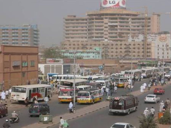 Kartúm, Khartoum, höfuðborg Súdans.