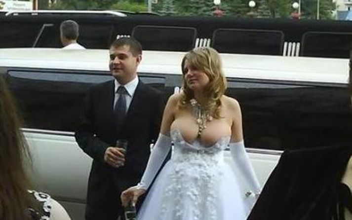 Here comes the bride...