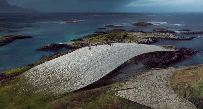 Um 50 þúsund manns hafa heimsótt Andenes á Andøya, sem er að finna um 300 kílómetra norður af heimskaustsbaug, á hverju ári síðustu ár.