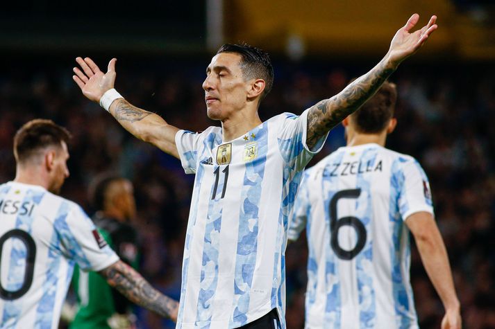 Ángel Di María er fjórði leikjahæsti leikmaður argentínska landsliðsins frá upphafi.