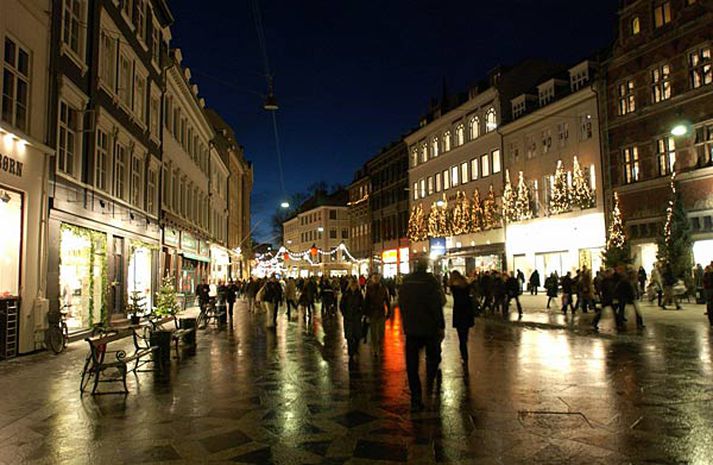 Á Strikinu í Kaupmannahöfn