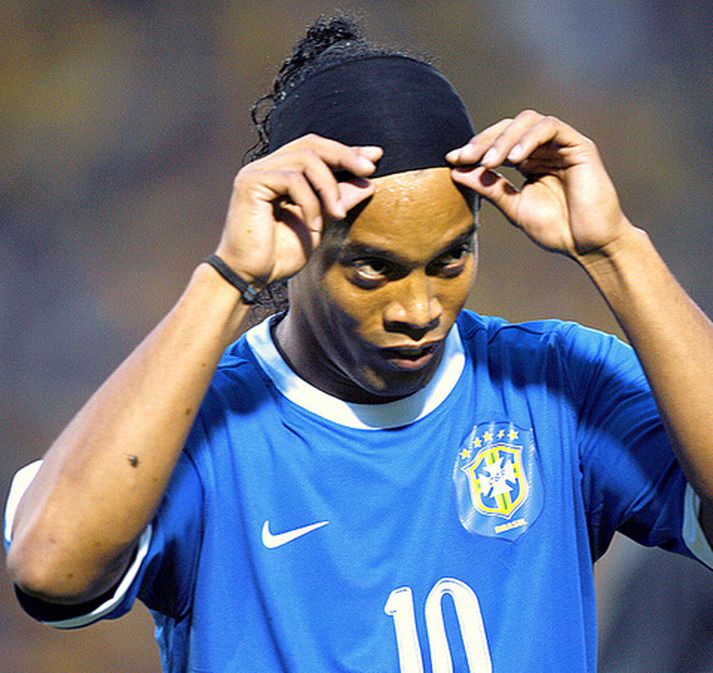 Ronaldinho, leikmaður Barcelona.