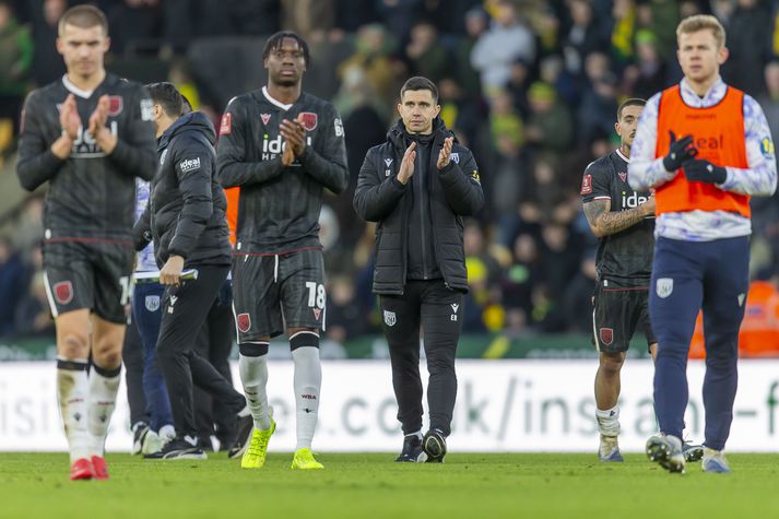 Eric Ramsay hefur stýrt sínum síðasta leik sem knattspyrnustjóri West Brom.