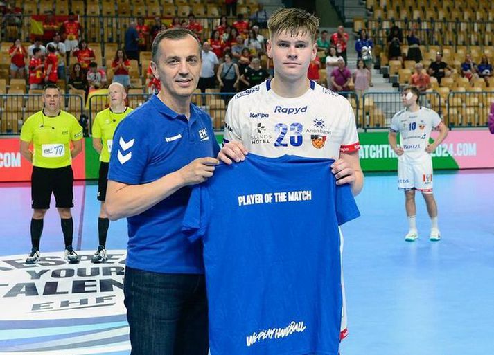 Reynir Þór Stefánsson hefur verið atkvæðamikill á mótinu.