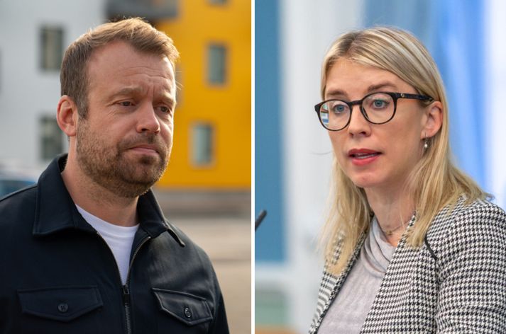 Diljá Mist sagði að hún vonaðist til að Þórður Snær Júlíusson færi að jafna sig á tapinu í þjóðaratkvæðagreiðslunni.