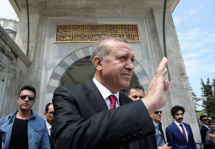 Recep Tayyip Erdogan Tyrklandsforseti.