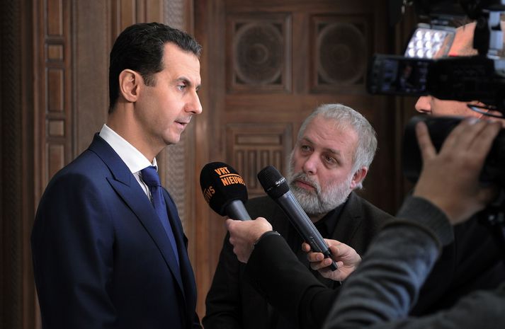 Bashar al-Assad, forseti Sýrlands.