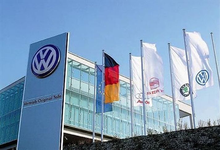 Höfuðstöðvar Volkswagen í Wolfsburg.