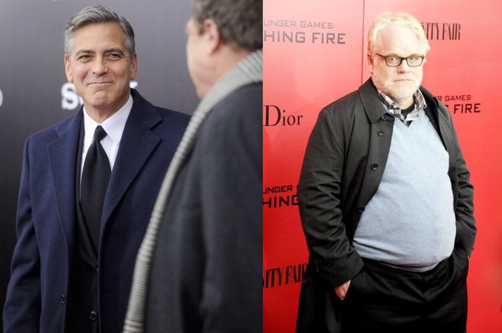 George Clooney og Philip Seymour Hoffman