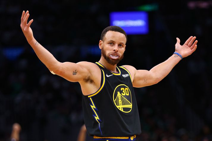 Stephen Curry er í guðatölu hjá Golden State Warriors.