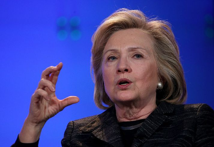 Hillary Clinton gegndi embætti utanríkisráðherra Bandaríkjanna á árunum 2009 til 2013.