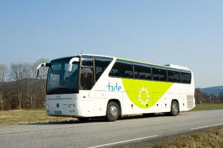 Rúta hjá fyrirtækinu Tide Buss.
