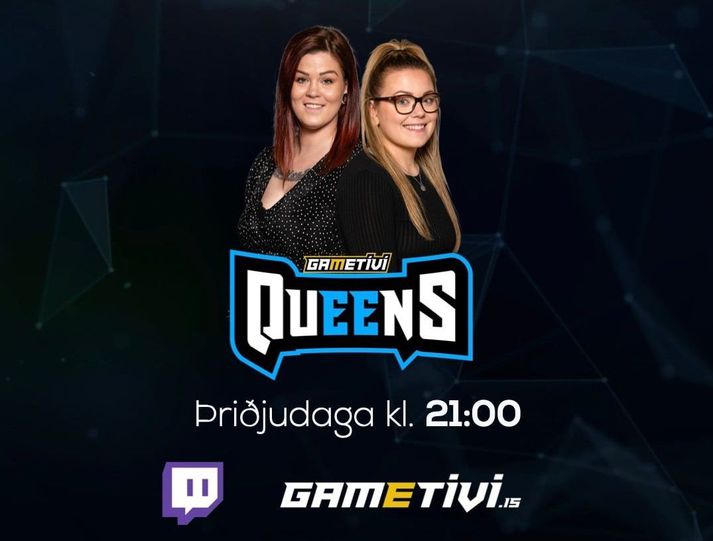 Diamondmynxx og Vallapjalla skipa dúóið Queens.