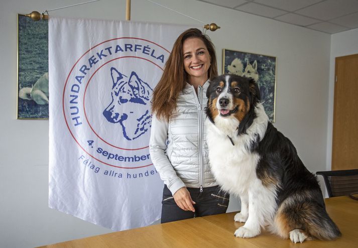 Herdís Hallmarsdóttir, formaður Hundaræktarfélags Ísland.