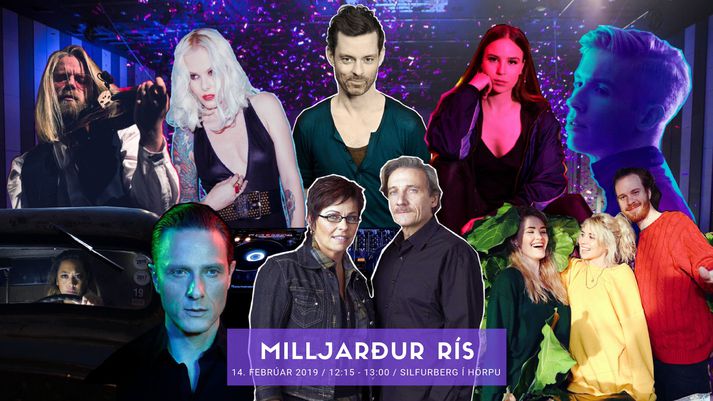 Frábærir listamenn koma fram á fimmtudaginn og halda uppi fjörinu.