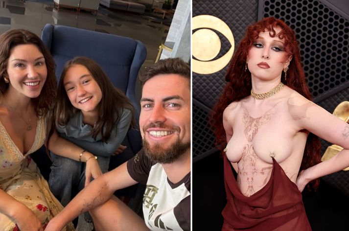 Mæðgurnar Ada og Catherine ætluðu að fara að sjá Chappell Roan spila en lentu illa í öryggisverði hennar. Jorginho tók til varna fyrir stelpurnar sínar.