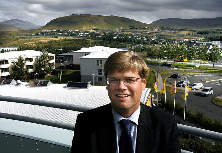 Haraldur Sverrisson er ánægður með kosninguna í Mosfellsbæ.
