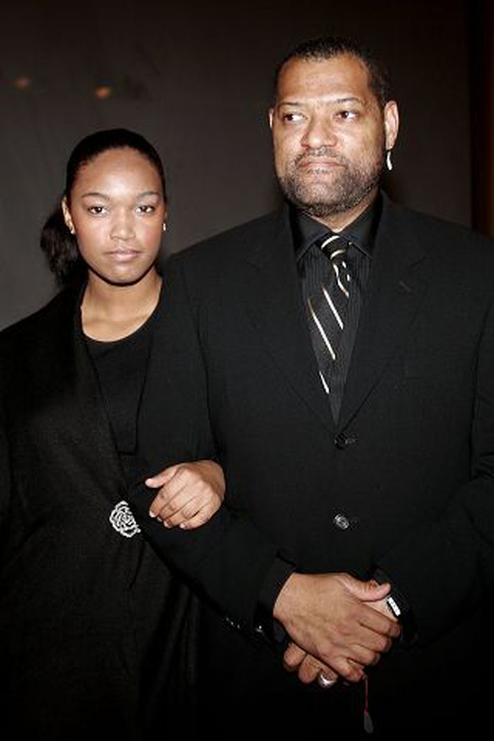 Dóttir Laurence Fishburne er með skilorðsbundinn dóm á bakinu fyrir vændi.