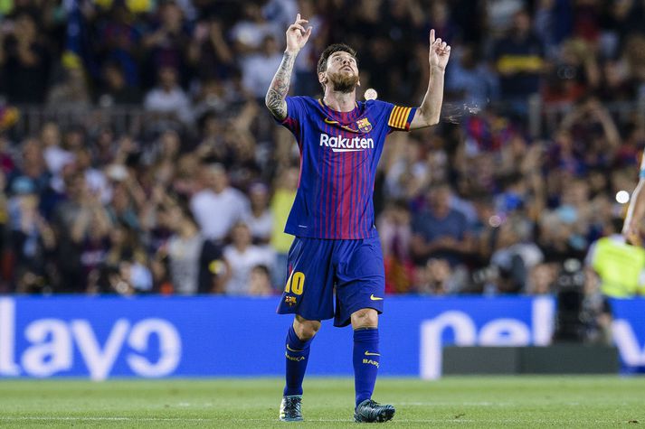 Lionel Messi er ekkert að eyða of mikilli orku í að hlaupa