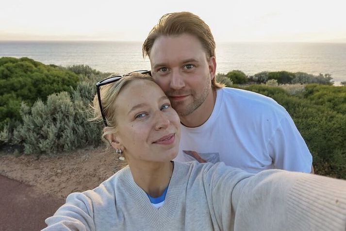 Elín Erna Stefánsdóttir og Sindri Ingólfsson eru trúlofuð.