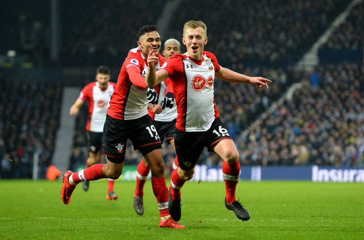 James Ward-Prowse fór mikinn í liði Southampton í dag, skoraði og lagði upp.