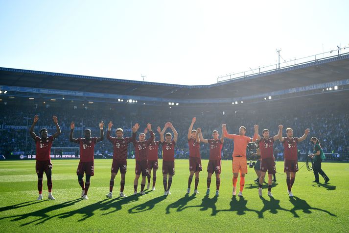 Það þarf bókstaflega allt að fara úrskeiðis hjá Bayern svo liðið verði ekki þýskur meistari tíunda árið í röð.