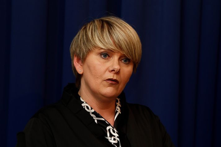 Ragnheiður Elín Árnadóttir, iðnaðar- og viðskiptaráðherra.