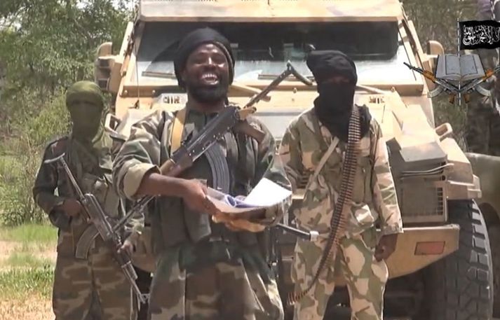 Abubakar Shekau er leiðtogi Boko Haram í Nígeríu.