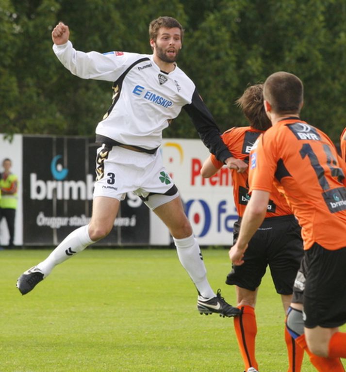 Matt Garner, fyrirliði ÍBV.