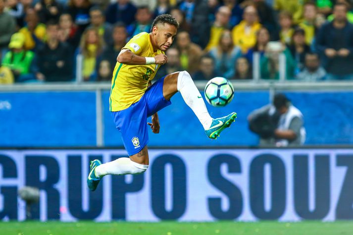 Neymar verður væntanlega á Wembley í nóvember.