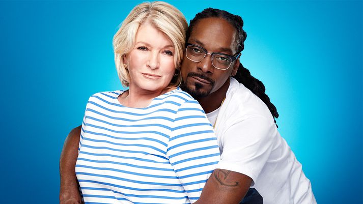 Martha og Snoop er sérstakt par.