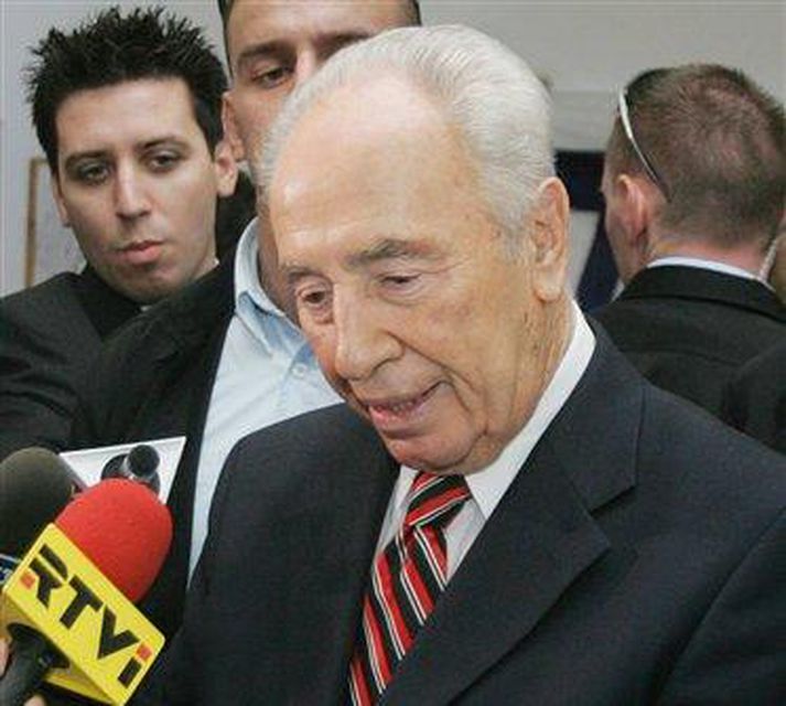 Shimon Peres.