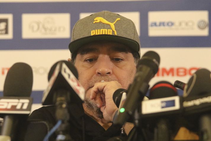 Diego Maradona sigraðist á fíkninni.