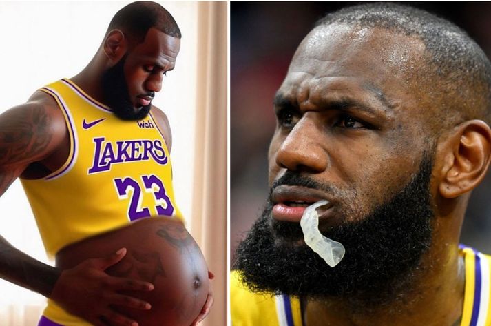 LeBron James er ekki sáttur við að fólk út í bæ sé að búa til ósæmileg gervigreindarmyndbönd af honum og er óhræddur við að fara í hart.