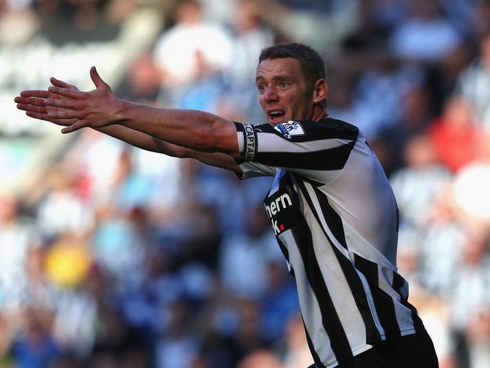 Kevin Nolan, fyrirliði Newcastle.