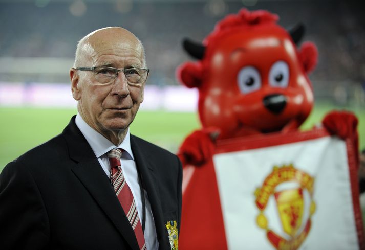 Manchester United goðsögnin Sir Bobby Charlton var 86 ára gamall þegar hann lést um helgina.