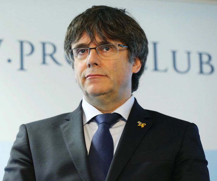 Carles Puigdemont fær að bjóða sig fram.