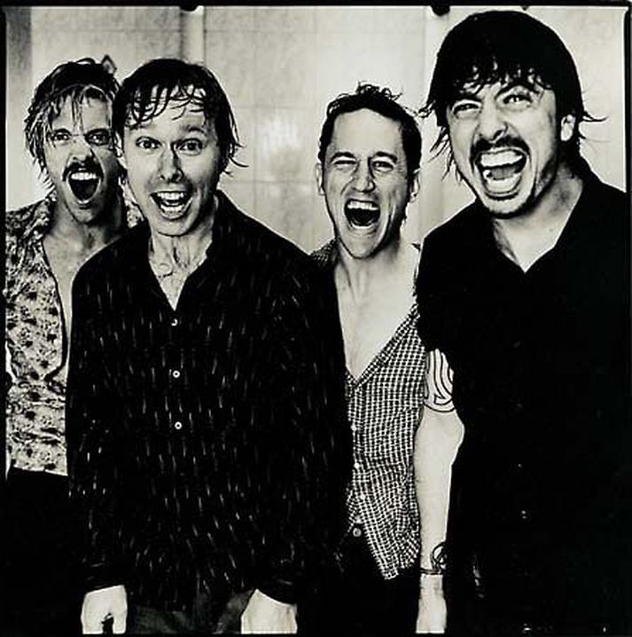 Rokkararnir í Foo Fighters smökkuðu á mat í raunveruleikaþættinum Top Chef.