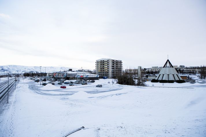 Hekla vill reisa 7.900 fermetra byggingu við Álfabakka með möguleika á stækkun upp í 12 þúsund fermetra. Fréttablaðið/Ernir
