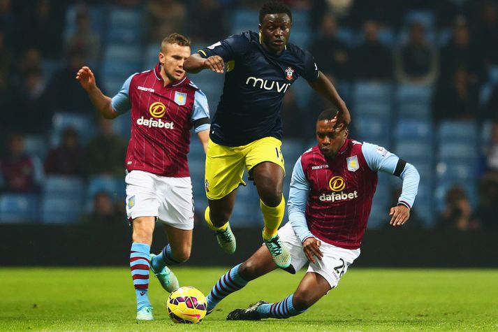 Victor Wanyama í leiknum á móti Aston Villa.