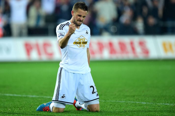 Gylfi Þór Sigurðsson heldur áfram að fara á kostum fyrir Swansea.