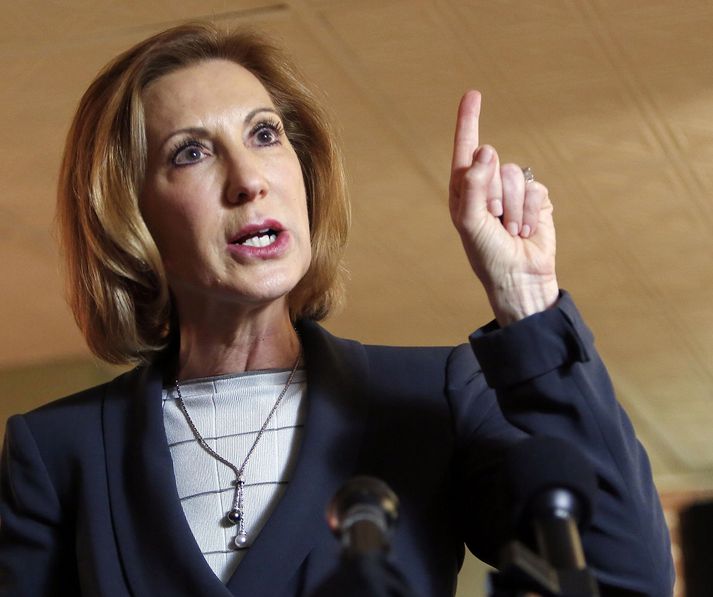Carly Fiorina.