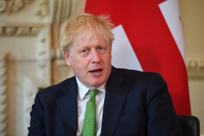 Boris Johnson sagði ýmislegt þegar hann var forsætisráðherra Bretlands.