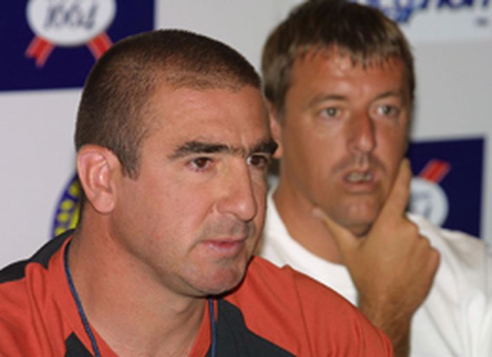 Eric Cantona er í guðatölu á meðal stuðningsmanna Man. Utd.