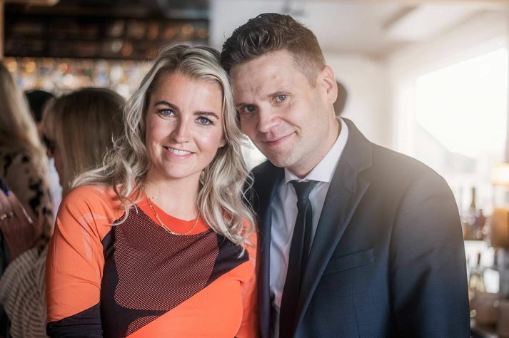 Tinna Brá og Ari Eldjárn kunna að halda partý. 