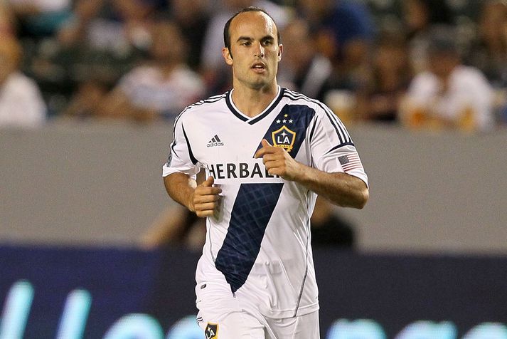 Landon Donovan  í leik með LA Galaxy.