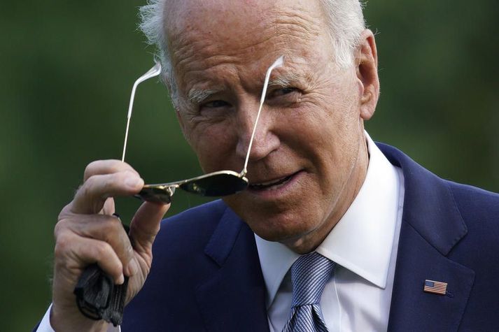 Biden lofar því að senda ekki fleiri Bandaríkjamenn til Afganistan.