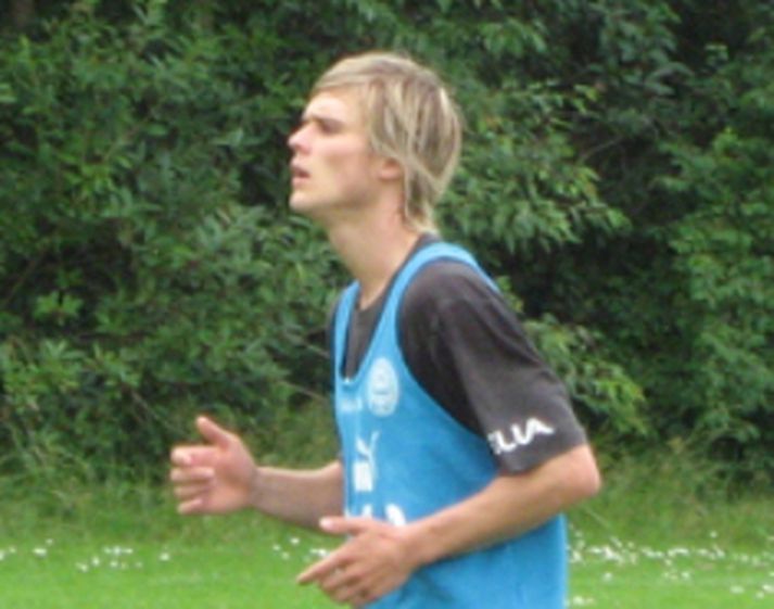 Rúrik á æfingu hjá Viborg