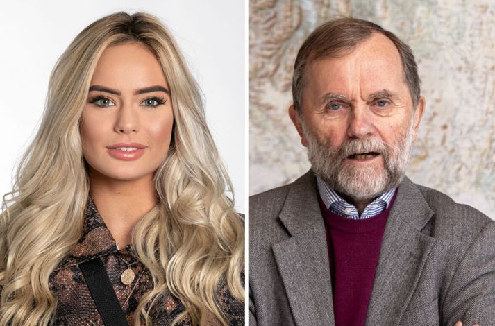 Sunneva Einars er einn vinsælasti áhrifavaldur landsins en Kristján Loftsson er forstjóri Hvals.