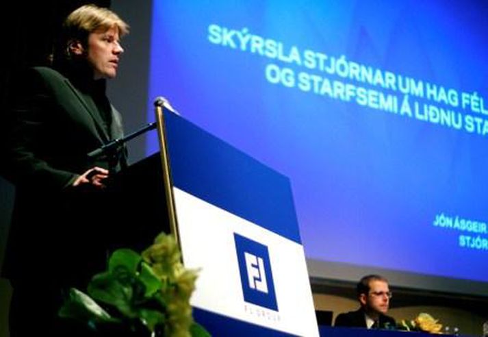 FL Group var heldur umsvifamikið þegar best gekk.